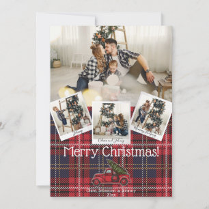 Cartes Pour Fêtes Annuelles Russe Woodland Holiday Modern 5 Photo Noël