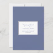 Cartes Pour Fêtes Annuelles Rustic Coastal Christmas Joie Shell Holiday Photo (Dos)