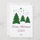 Cartes Pour Fêtes Annuelles Rustic Making Spirits Bright Christmas Gnome (Dos)