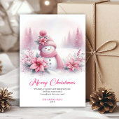Cartes Pour Fêtes Annuelles Rustic Snowy Forest Kids Printable Christmas Cards