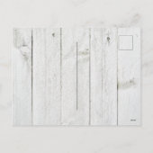 Cartes Pour Fêtes Annuelles Rustique Joyeux Noël Typographie (Dos)