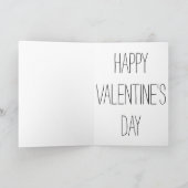 Cartes Pour Fêtes Annuelles Rustique Kraft Papier mignon Coeur Valentines Day (Intérieur)