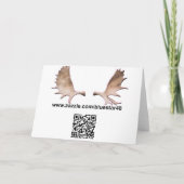 Cartes Pour Fêtes Annuelles S Rozhdestvom - Blue Aurora (Dos)