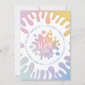 Cartes Pour Fêtes Annuelles Sa fête d'anniversaire à l'arc-en-ciel (Devant)