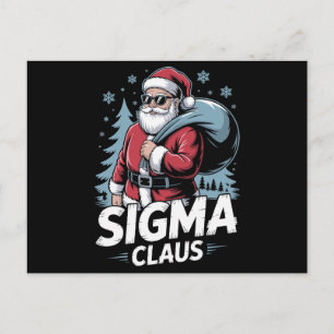 Cartes Pour Fêtes Annuelles Sac Sigma Claus Père Noël Lunettes de soleil Noël