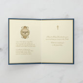 Cartes Pour Fêtes Annuelles Sacrement de Confirmation Prière Religieuse (Intérieur)