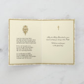 Cartes Pour Fêtes Annuelles Sacrement de la confirmation Prière religieuse (Intérieur)
