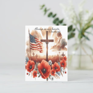 Cartes Pour Fêtes Annuelles Sacrifice dans le ciel doux