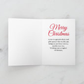 Cartes Pour Fêtes Annuelles Sacs et cadeaux de Noël violet (Intérieur)