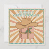 Cartes Pour Fêtes Annuelles Saddle Up for Christmas (Devant)