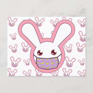 Cartes Pour Fêtes Annuelles Safety Bunny