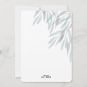 Cartes Pour Fêtes Annuelles Sage de vacances (Dos)