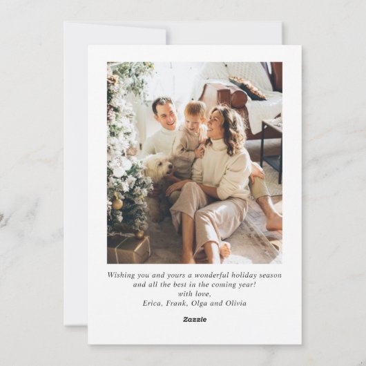 Cartes Pour Fêtes Annuelles Sage Green Lace Christmas Bow Ribbon 2 Photo (Dos)