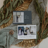 Cartes Pour Fêtes Annuelles Sage marié Nouvel An | Élégant mariage