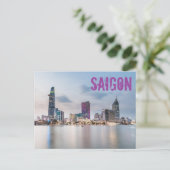 Cartes Pour Fêtes Annuelles Saigon (Ho Chi Minh Ville) HCMC Viêt Nam souvenir (Debout devant)