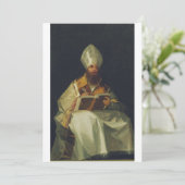 Cartes Pour Fêtes Annuelles Saint Ambrose par Francisco de Goya (Debout devant)