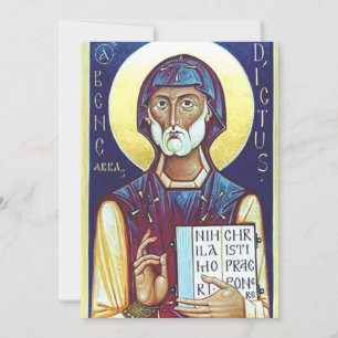 Cartes Pour Fêtes Annuelles Saint Benoît de Nursie