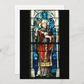 Cartes Pour Fêtes Annuelles Saint Blaise de Sebaste (Devant / Derrière)