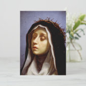 Cartes Pour Fêtes Annuelles Saint-Catherine de Sienne (Debout devant)