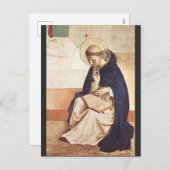Cartes Pour Fêtes Annuelles Saint Dominic de Guzman par Fra Angelico (Devant / Derrière)