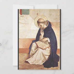 Cartes Pour Fêtes Annuelles Saint Dominic de Guzman par Fra Angelico