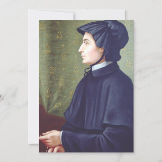 Cartes Pour Fêtes Annuelles Saint Elizabeth Ann Seton (Devant)