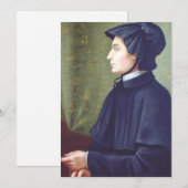 Cartes Pour Fêtes Annuelles Saint Elizabeth Ann Seton (Devant / Derrière)