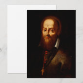 Cartes Pour Fêtes Annuelles Saint François de Sales (Devant / Derrière)