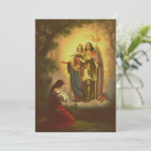 Cartes Pour Fêtes Annuelles Saint Jeanne d'Arc (Debout devant)