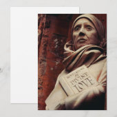 Cartes Pour Fêtes Annuelles Saint Julien de Norwich (Devant / Derrière)