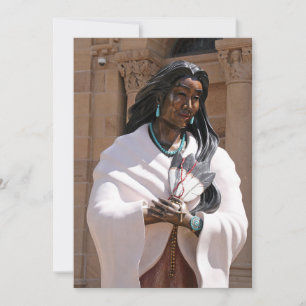 Cartes Pour Fêtes Annuelles Saint Kateri Tekakwitha