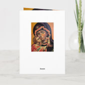 Cartes Pour Fêtes Annuelles Saint Mary Teotokos (Dos)