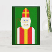 Cartes Pour Fêtes Annuelles Saint Nicholas (Devant)