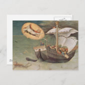 Cartes Pour Fêtes Annuelles Saint-Nicolas, art de Noël (Devant / Derrière)