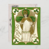 Cartes Pour Fêtes Annuelles Saint Patrick de Victoria (Devant / Derrière)