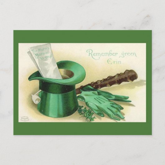 Cartes Pour Fêtes Annuelles Saint Patrick's Day (Devant)