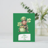 Cartes Pour Fêtes Annuelles Saint Patrick's Day (Debout devant)