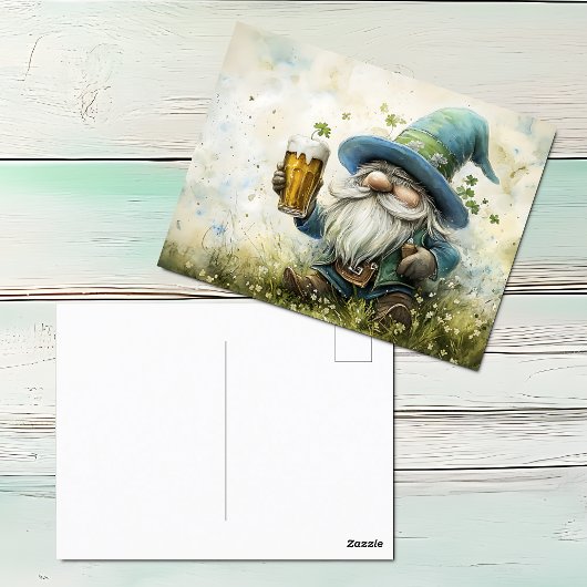 Cartes Pour Fêtes Annuelles Saint Patrick's Day Celebration Gnome