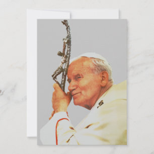 Cartes Pour Fêtes Annuelles Saint-Père Jean-Paul II