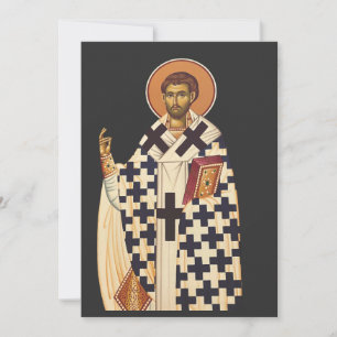 Cartes Pour Fêtes Annuelles Saint Timothée, le premier évêque chrétien d'Ephès