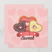 Cartes Pour Fêtes Annuelles Saint Valentin (Devant / Derrière)