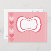 Cartes Pour Fêtes Annuelles Saint Valentin (Devant / Derrière)