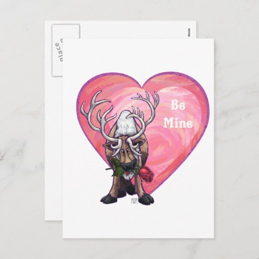 Cartes Pour Fêtes Annuelles Saint Valentin (Devant / Derrière)