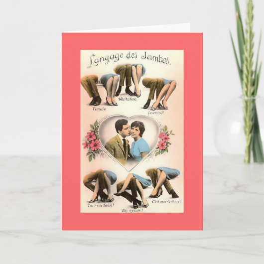 Cartes Pour Fêtes Annuelles Saint Valentin (Devant)
