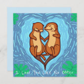 Cartes Pour Fêtes Annuelles Saint Valentin (Devant / Derrière)