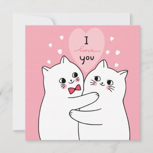 Cartes Pour Fêtes Annuelles Saint Valentin (Devant)