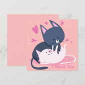 Cartes Pour Fêtes Annuelles Saint Valentin (Devant / Derrière)