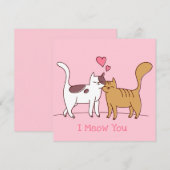 Cartes Pour Fêtes Annuelles Saint Valentin (Devant / Derrière)