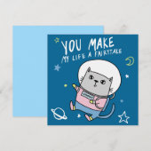 Cartes Pour Fêtes Annuelles Saint Valentin (Devant / Derrière)