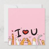 Cartes Pour Fêtes Annuelles Saint Valentin (Dos)